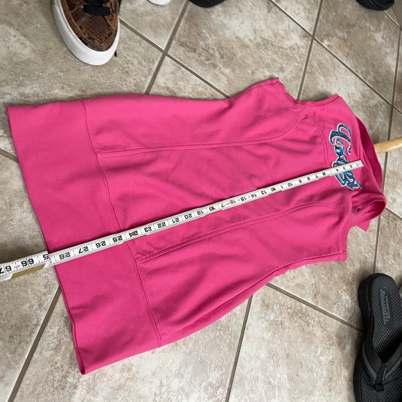 COOGI WOMANS DRESS Sz medium pink retro sleeveless‎ - Picture 10 of 10